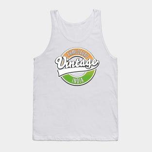 kolkata vintage style logo, Tank Top